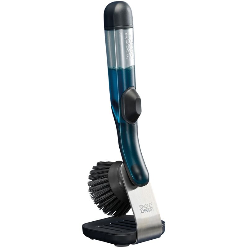 Joseph Joseph SinkTech Oppvaskbørste med oppvaskmiddelbeholder og stativ