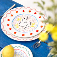 Summer Blizz Lady tallerken 22 cm