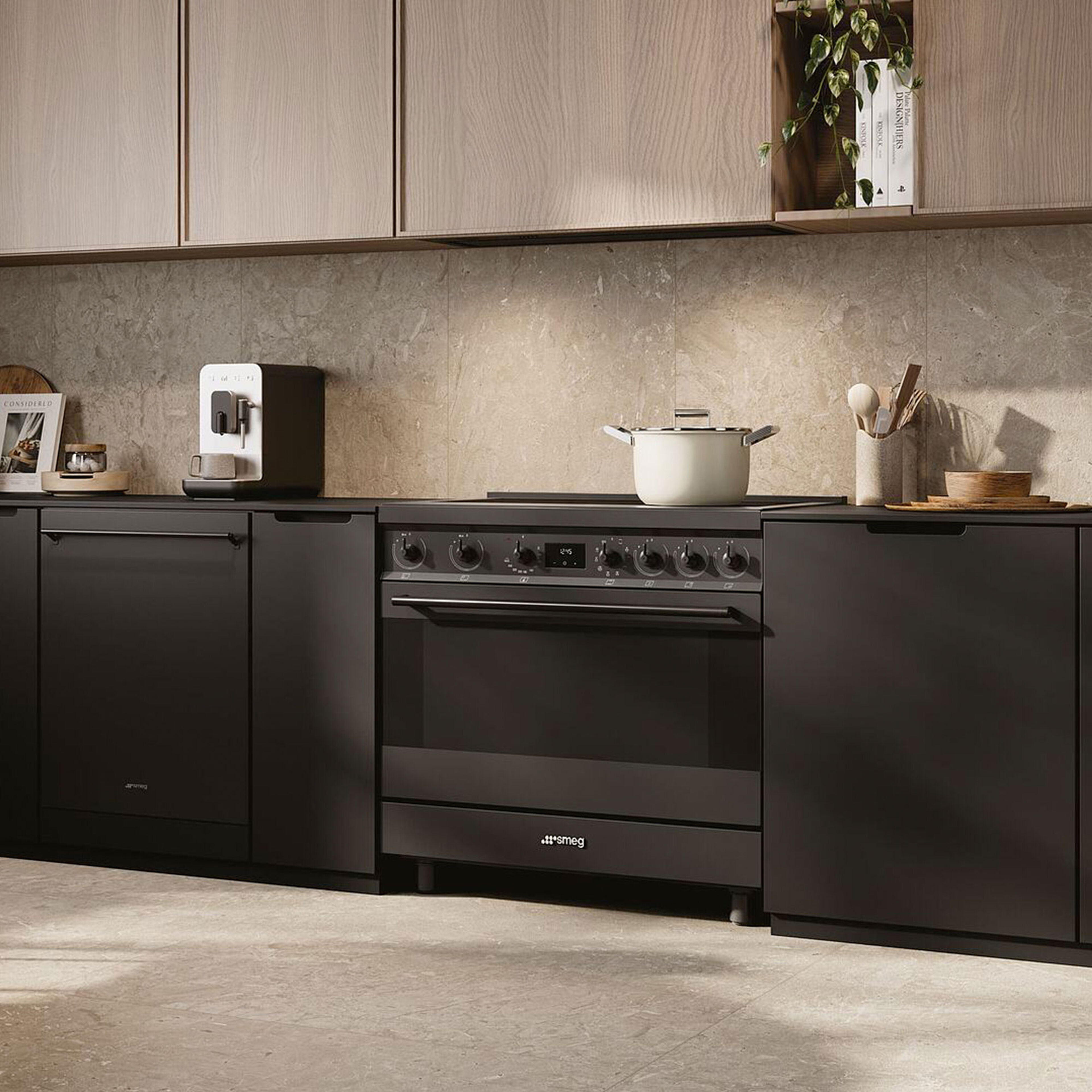 C9IMN2 Spis 90 cm, svart