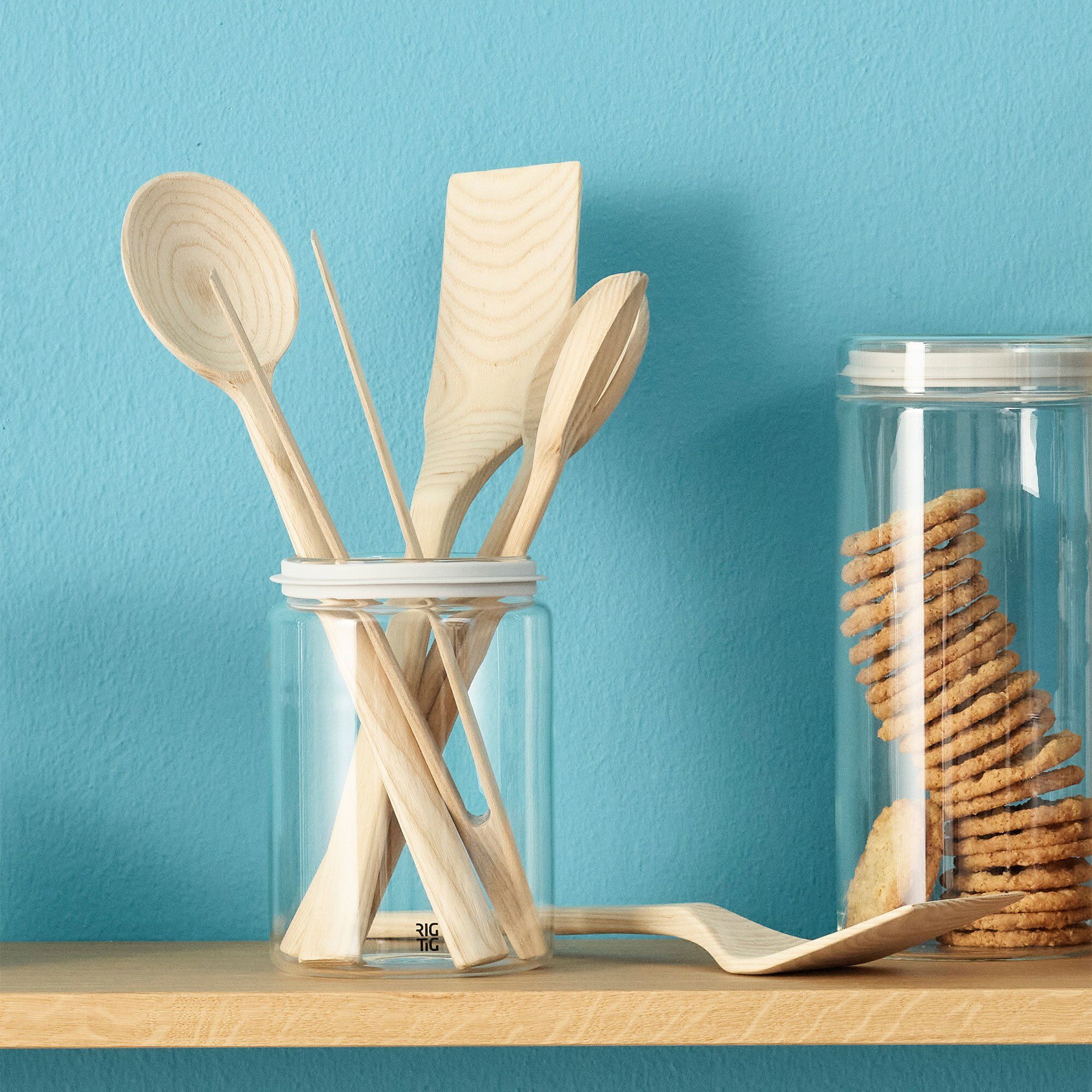 Alternativ bild 1 för RIG-TIG STORE-IT förvaringsburk, 1 liter, ljusgrå