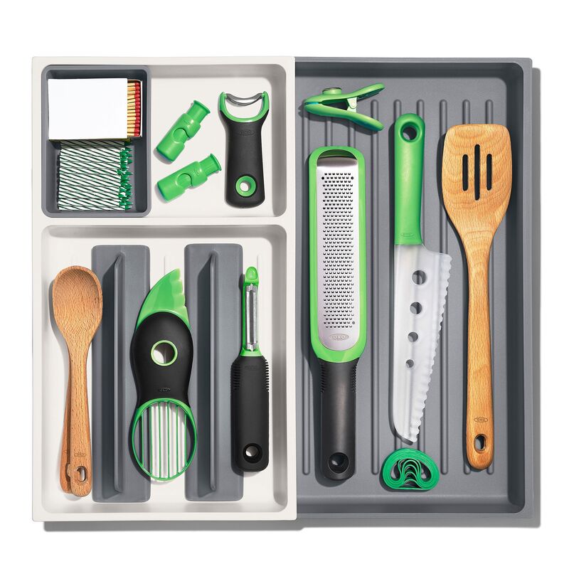 Säädettävä vetolaatikon jakaja