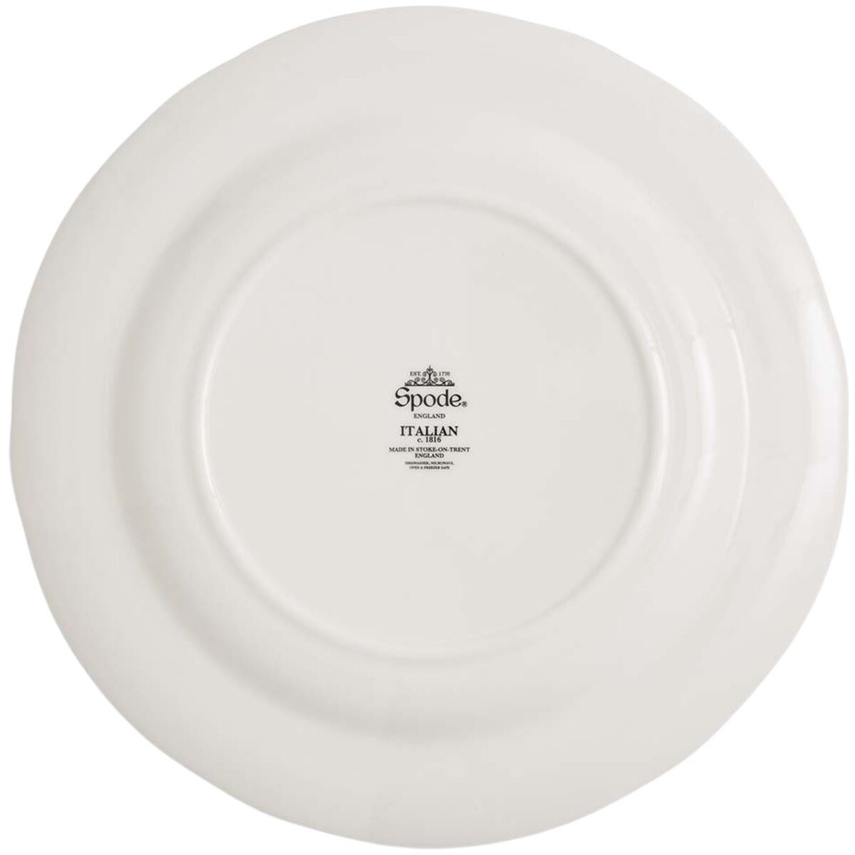 Heritage Green Italian tallerken 27 cm, grønn/hvit