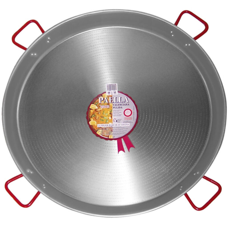 Paellapanne Polert Karbonstål 90 cm