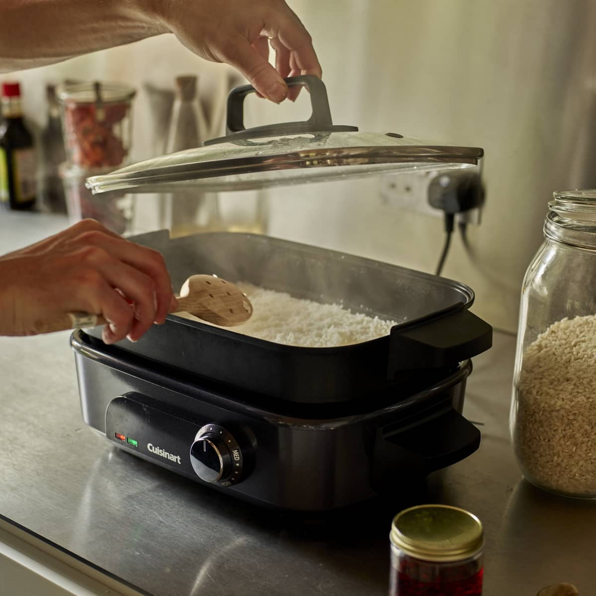 Multicooker, 1400W, harmaa