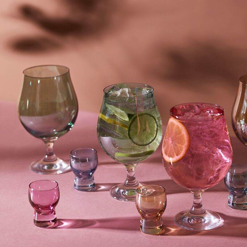 Happy shotglass 4 stk, miks