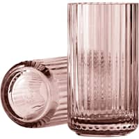 Lyngbyvasen 15 cm., glas - burgundy
