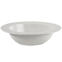 Coffee & More dyp tallerken, hvit