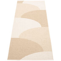 Pappelina Hill matto 70 × 180 cm, vanilla/beige/cream
