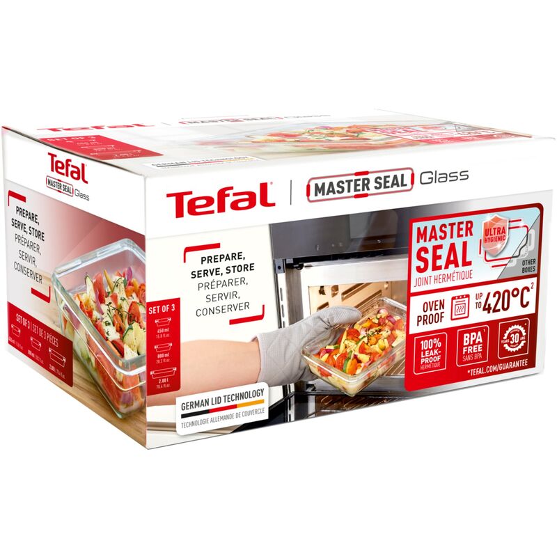 FRESH MasterSeal säilytysrasiat 3kpl 0,55/1,0/2,3 L