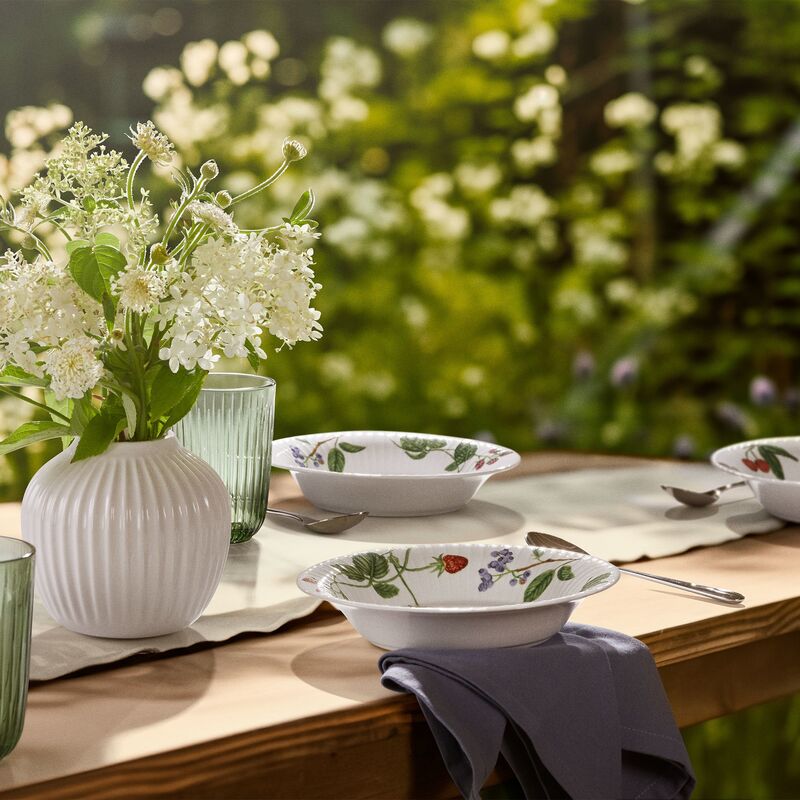 Hammershøi dyb tallerken 21 cm, summer berries