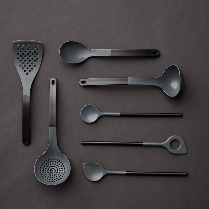 Optima sekoituskauha reiällä 31 cm, musta