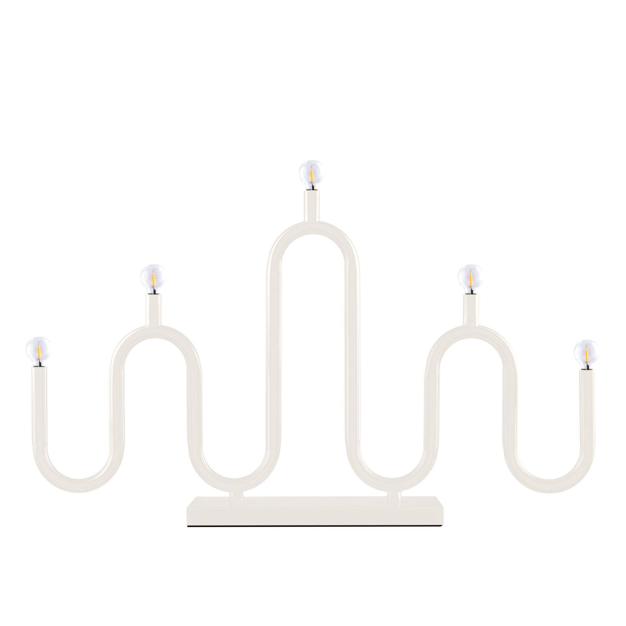 Globen Lighting Noel 5 adventsstage, hvid