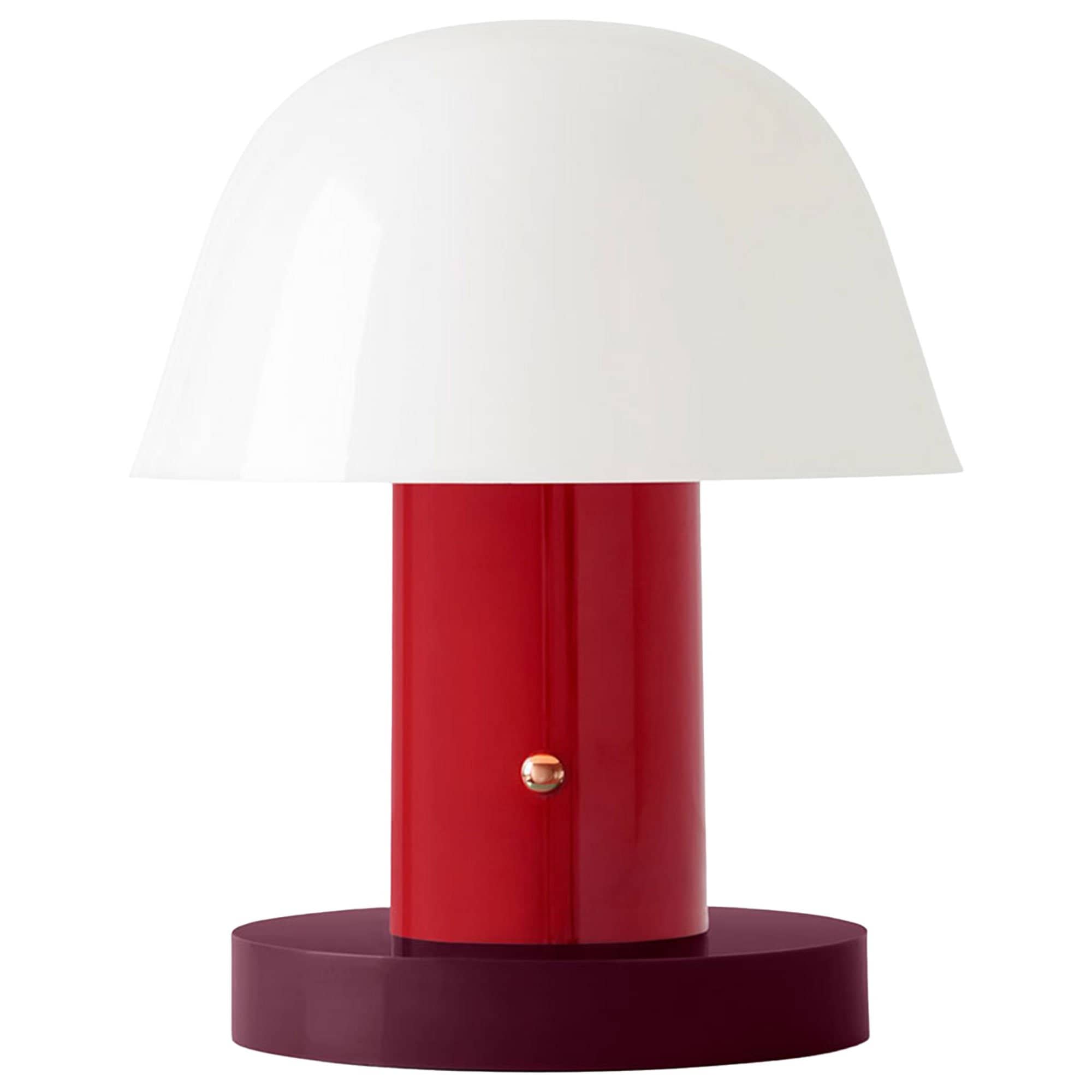 Setago Bærbar Lampe Maroon & Grape