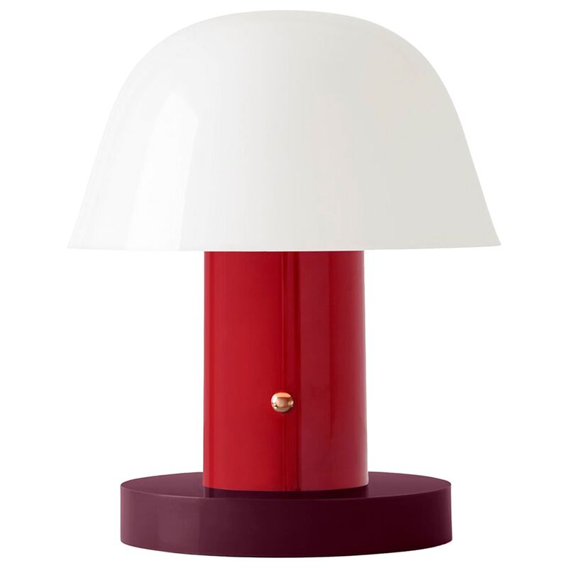 AndTradition Setago JH27 kannettava pöytävalaisin, maroon