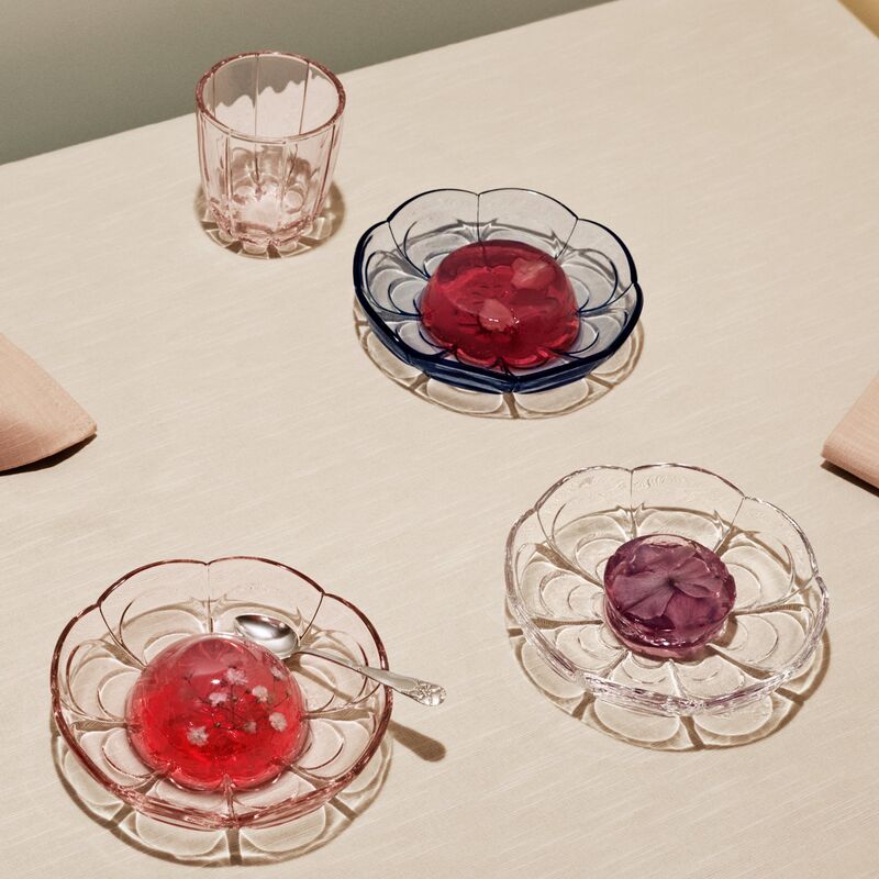 Lily desserttallerken 2 stk, 16 cm, blue iris