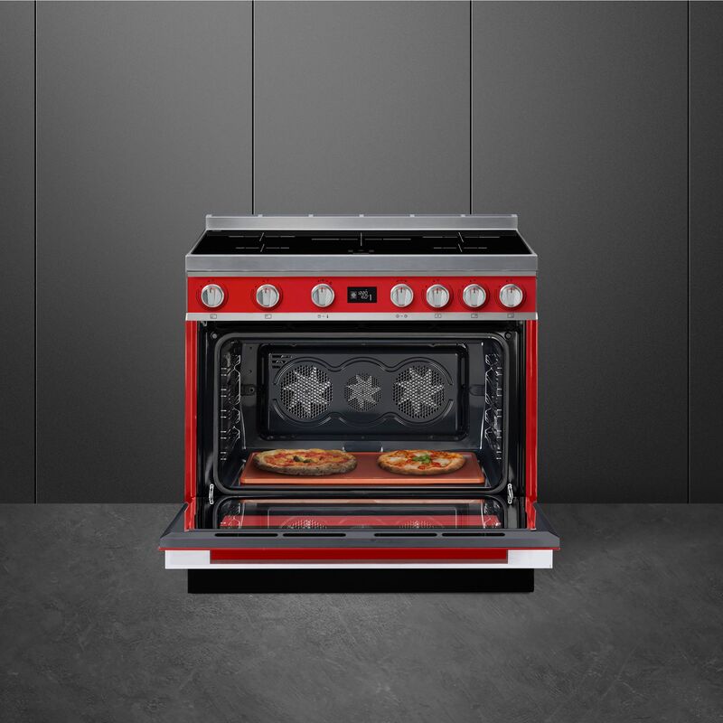 CPF9IPR Portofino induktionsspis, röd