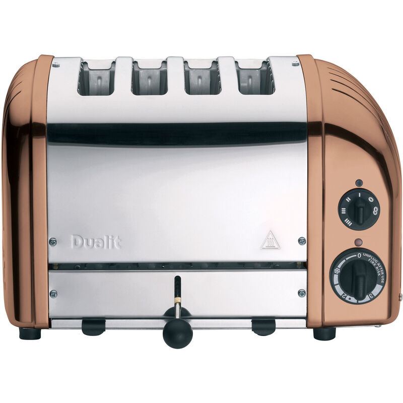 NewGen 4 skiver toaster, kobber