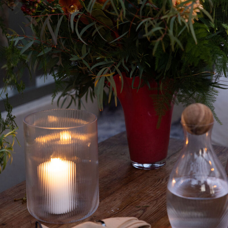 Blanka Vas/viinijäähdytin/kynttilänjalka, kirkas