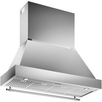 K120HERTX + KC48HERTX Heritage emhætte, 120 cm, rustfrit stål