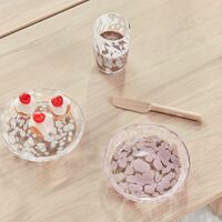 Jali glas 10,5 cm, white