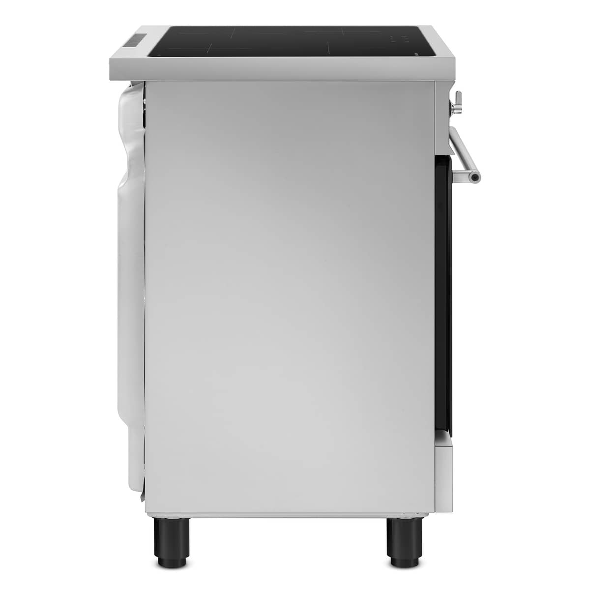 Induktionsspis 60 cm, rostfritt stål