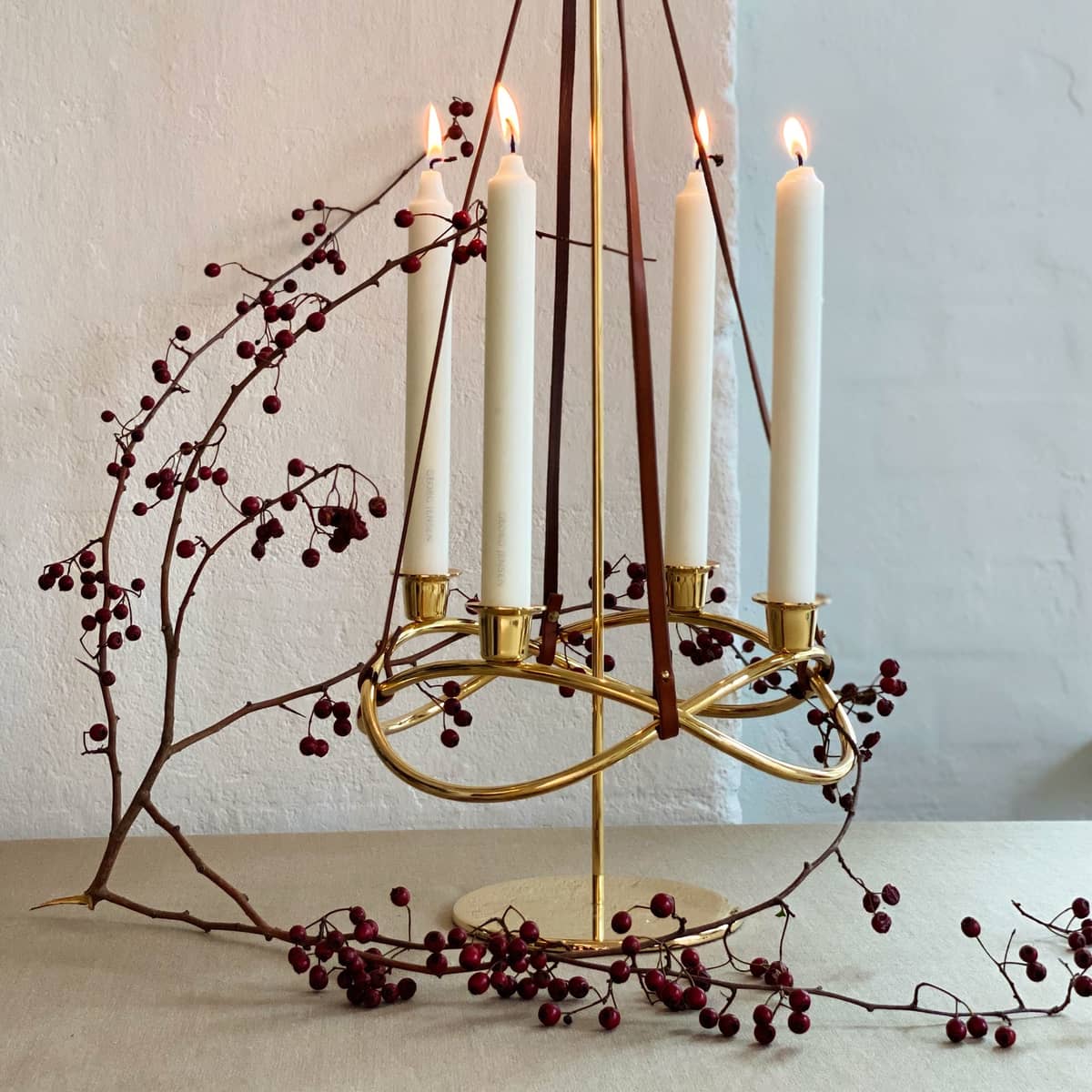 Season Ljusstake Förgylld