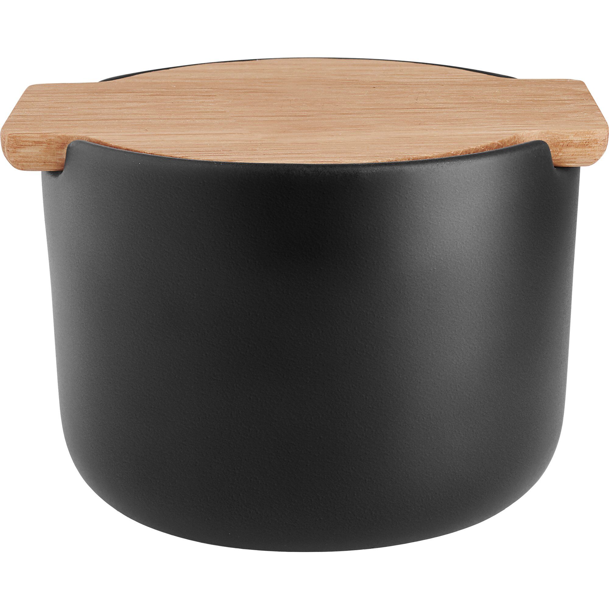 Eva Solo Nordic Kitchen saltkar med lokk Svart