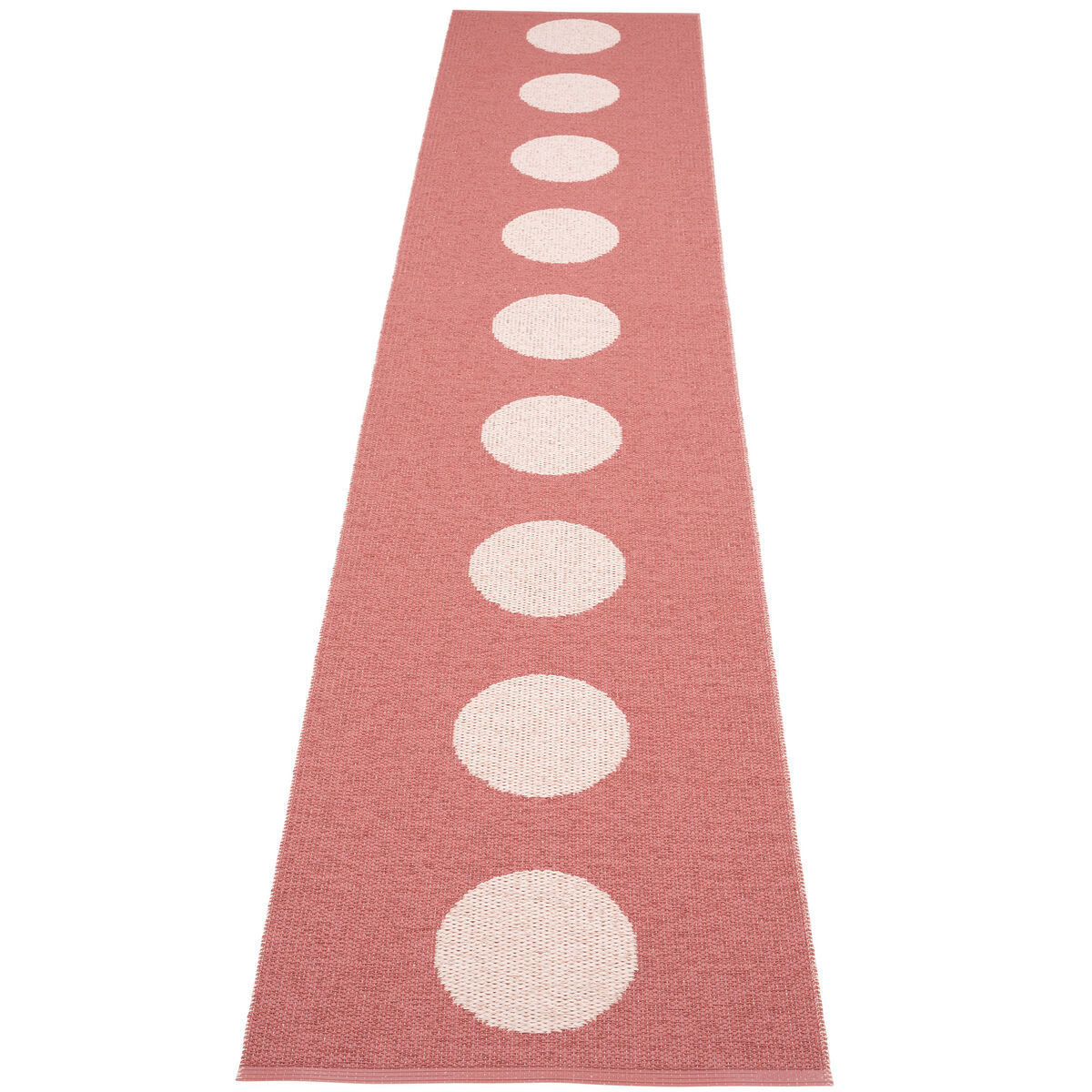 Pappelina Vera Pop matto 70 × 360 cm, blush/pink
