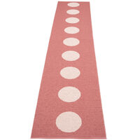 Pappelina Vera Pop matto 70 × 360 cm, blush/pink