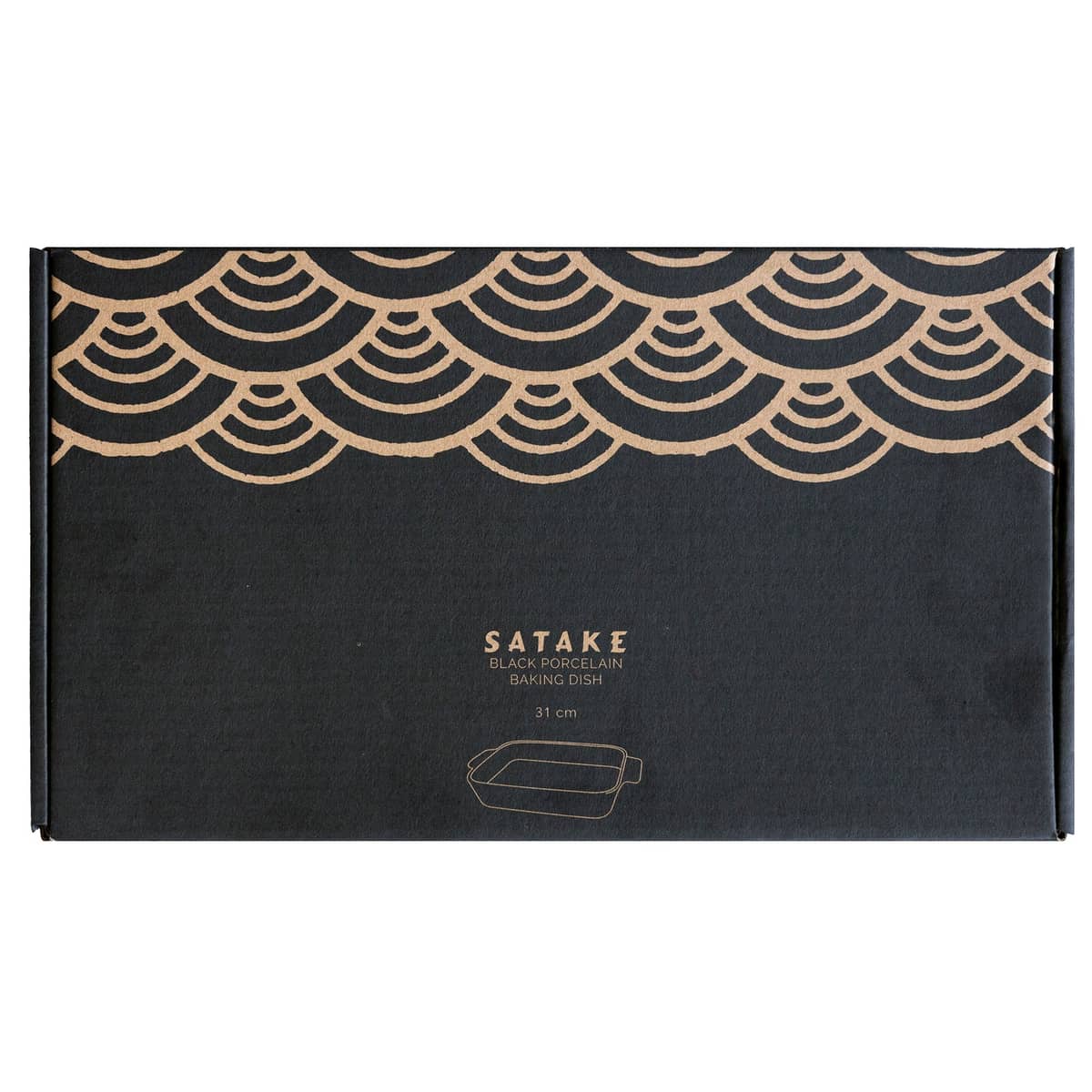 Ugnsform 31 cm, svart