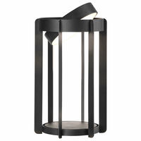 Firefly LED Lantern, svart aluminium