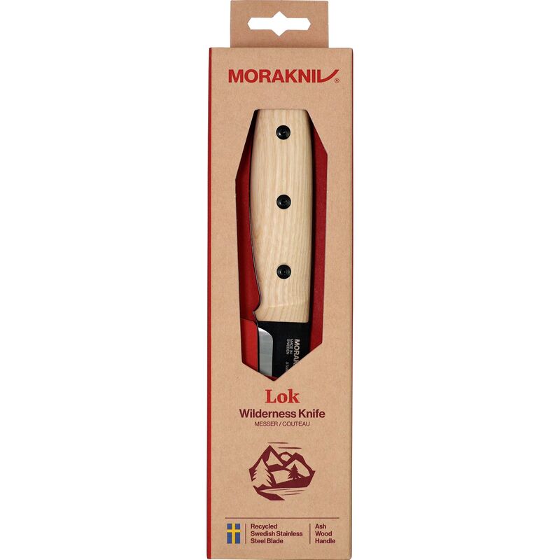 Lok BlackBlade (S) Ash Wood, puukko