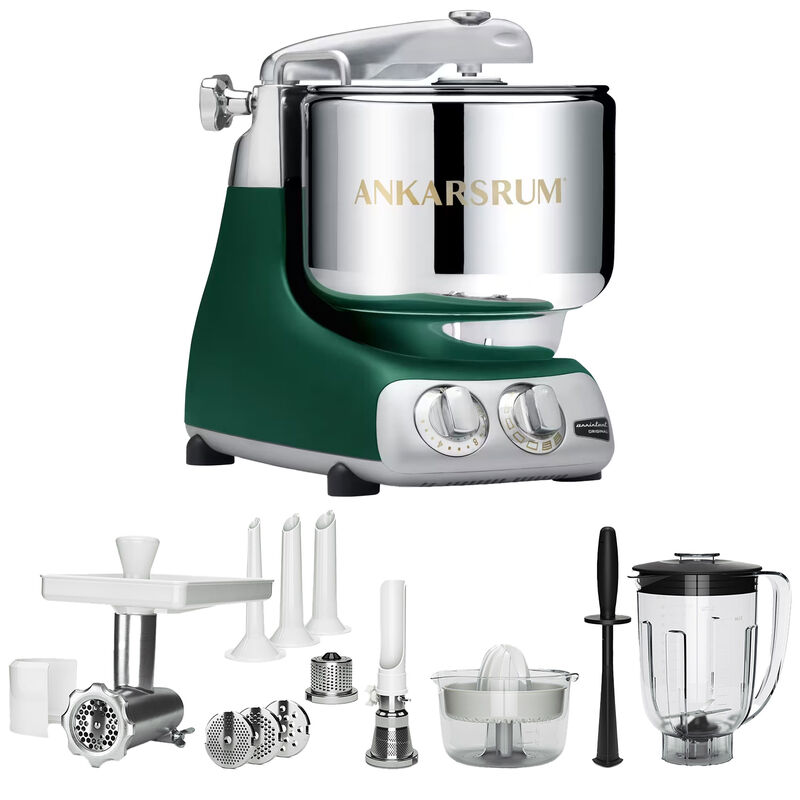 AKM 6230 Kjøkkenmaskin + deluxepaket, forest green
