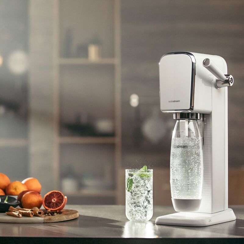 Art kolsyremaskin, vit