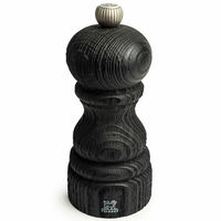 Paris Nature saltkvarn, black, 12 cm