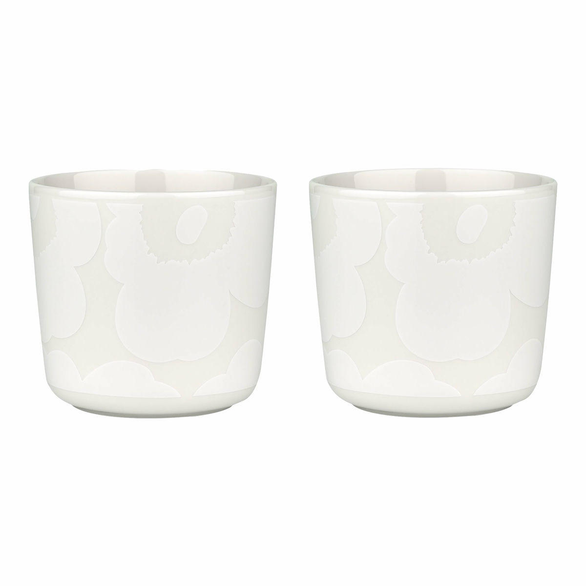 OIVA Unikko kopp 2 dl 2-pakning, off white