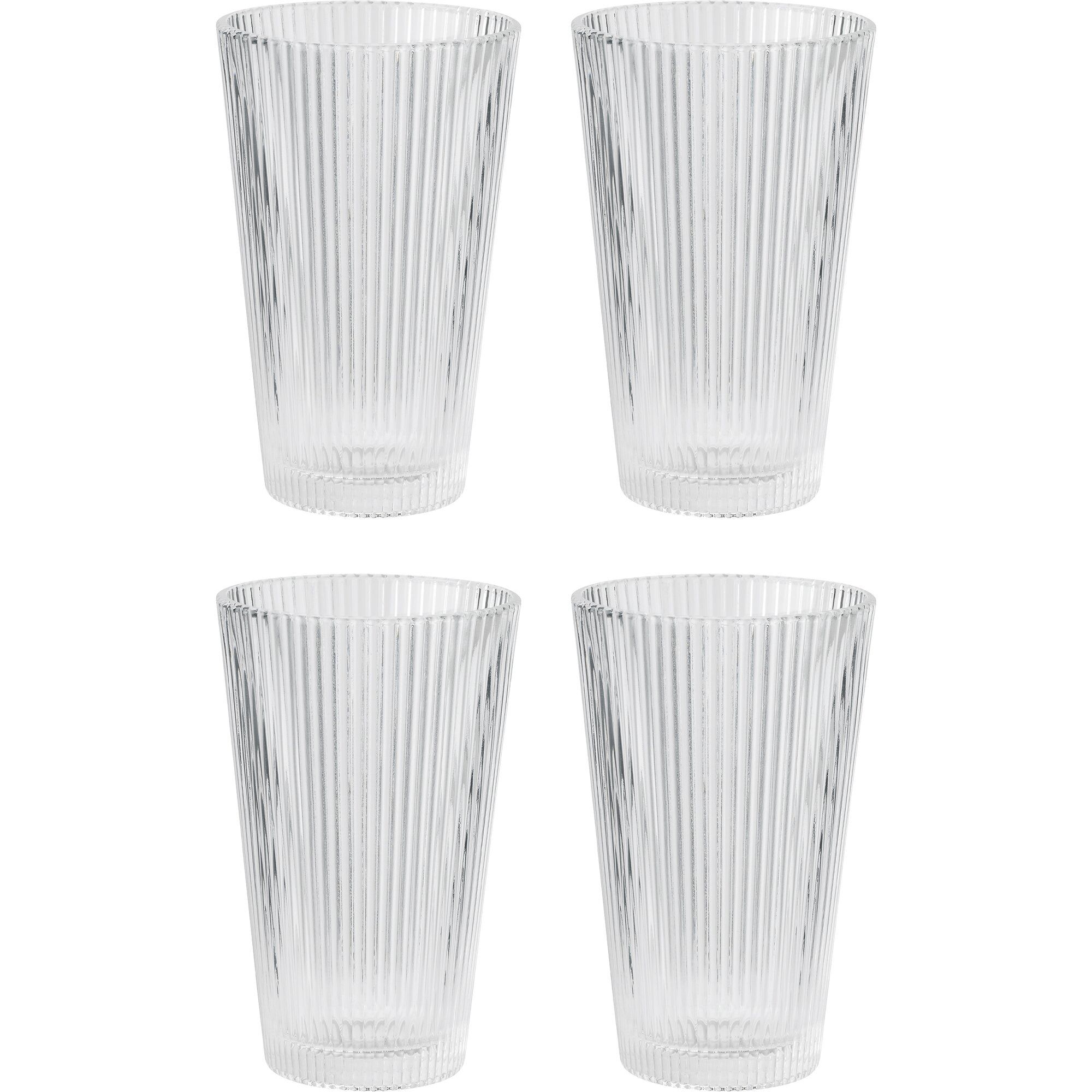 Produktfoto för Stelton Pilastro dricksglas 0,35 liter 4-pack, clear
