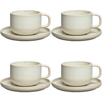 Decotique BON Tekopp med fat 4 stk, steam