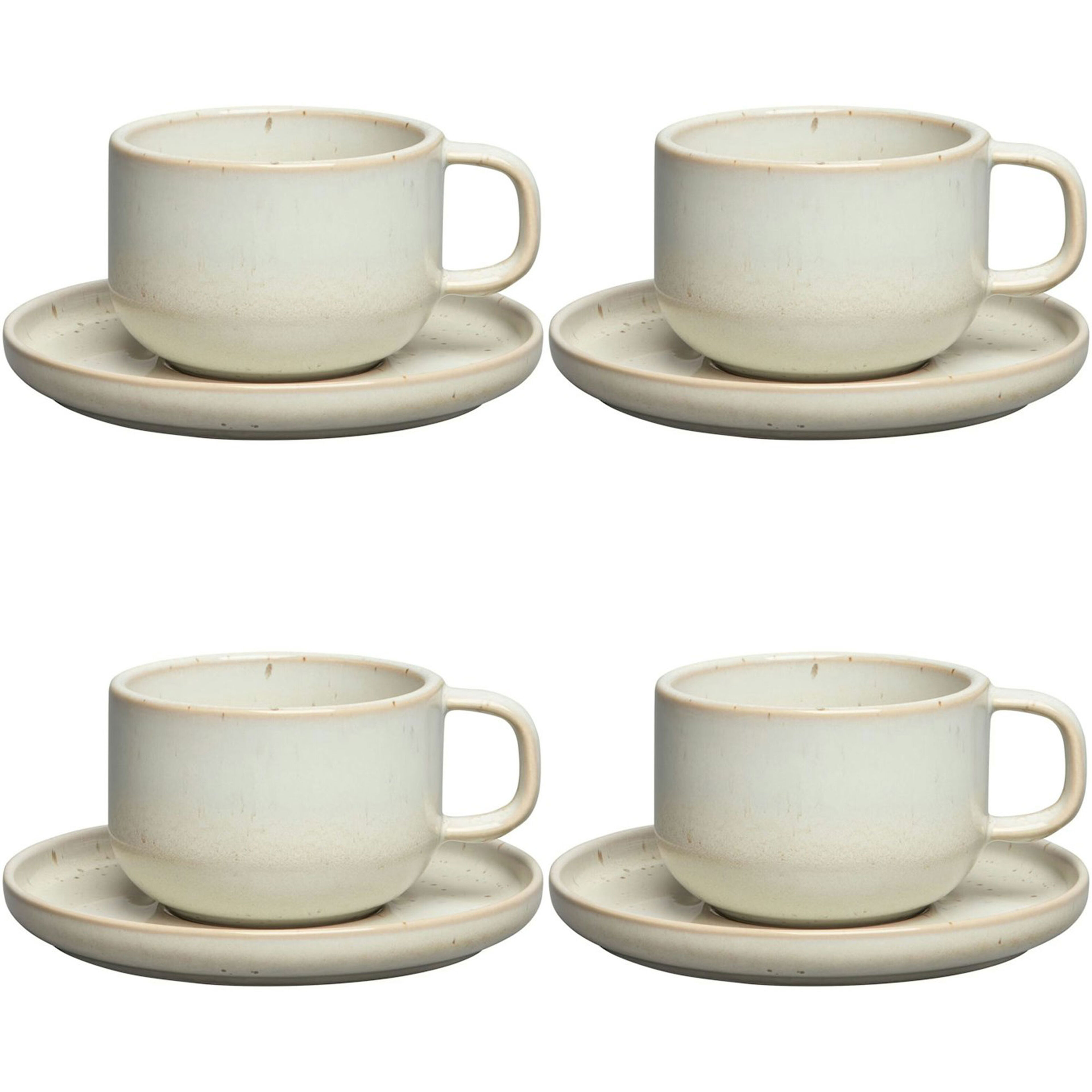 Decotique BON Tekopp med fat 4 stk, steam