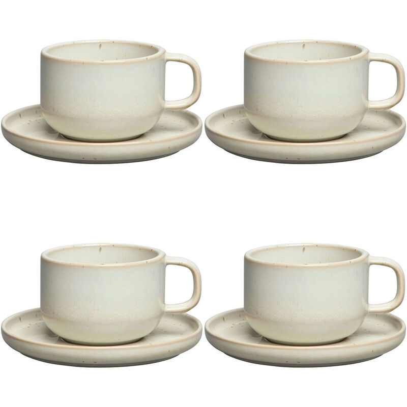 Decotique BON Tekopp med fat 4 stk, steam