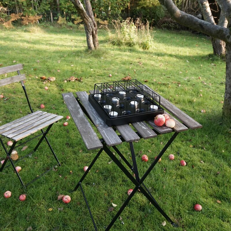 Nät till stumpastaken, stor, kolstål