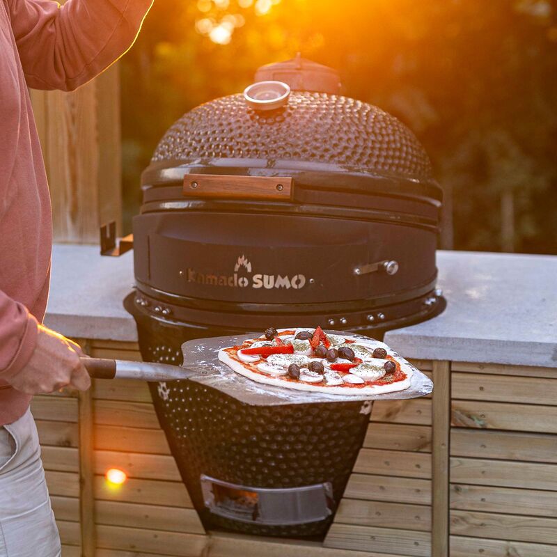 SUMO Midi + Grillmästarens rotisseri & pizzaugn, grön