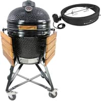SUMO Midi + Grillmesterens rotisseri og pizzaovn, svart