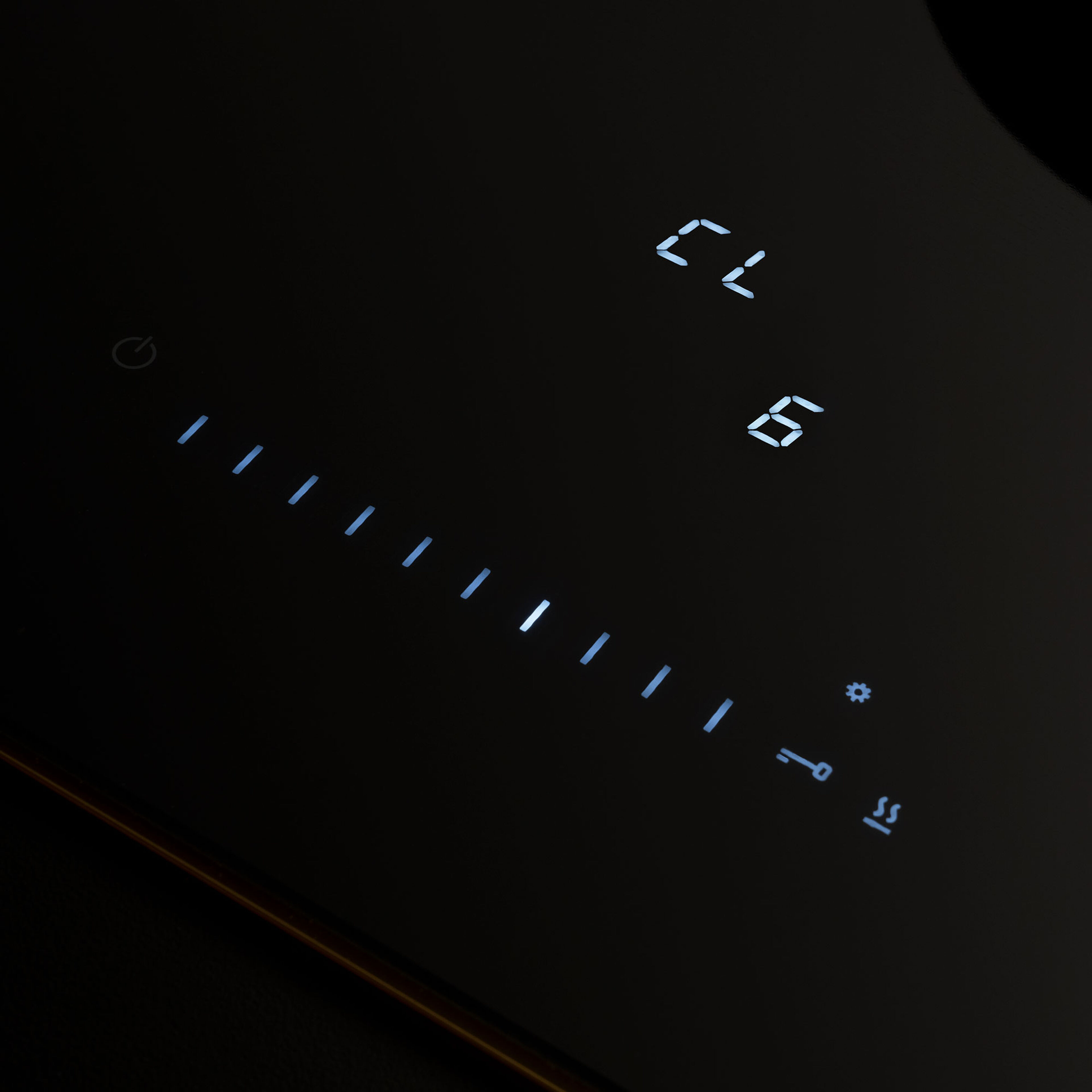 P784I1M30CP Premium induksjonstopp 78 cm med Carbonio-ramme, 4 soner