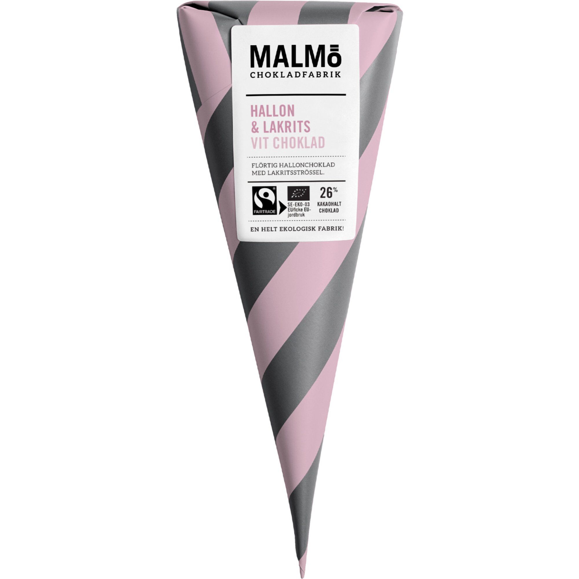 Malmö Chokladfabrik Hallon & Lakrits 26%