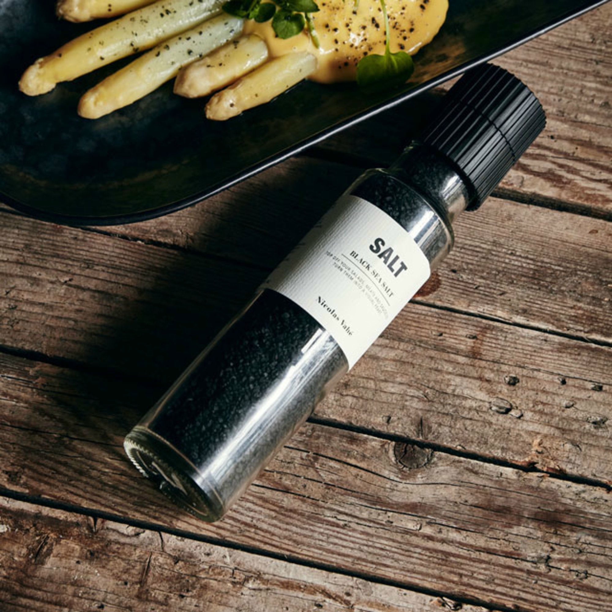 Alternativ bild 1 för Nicolas Vahé Black salt 320 g