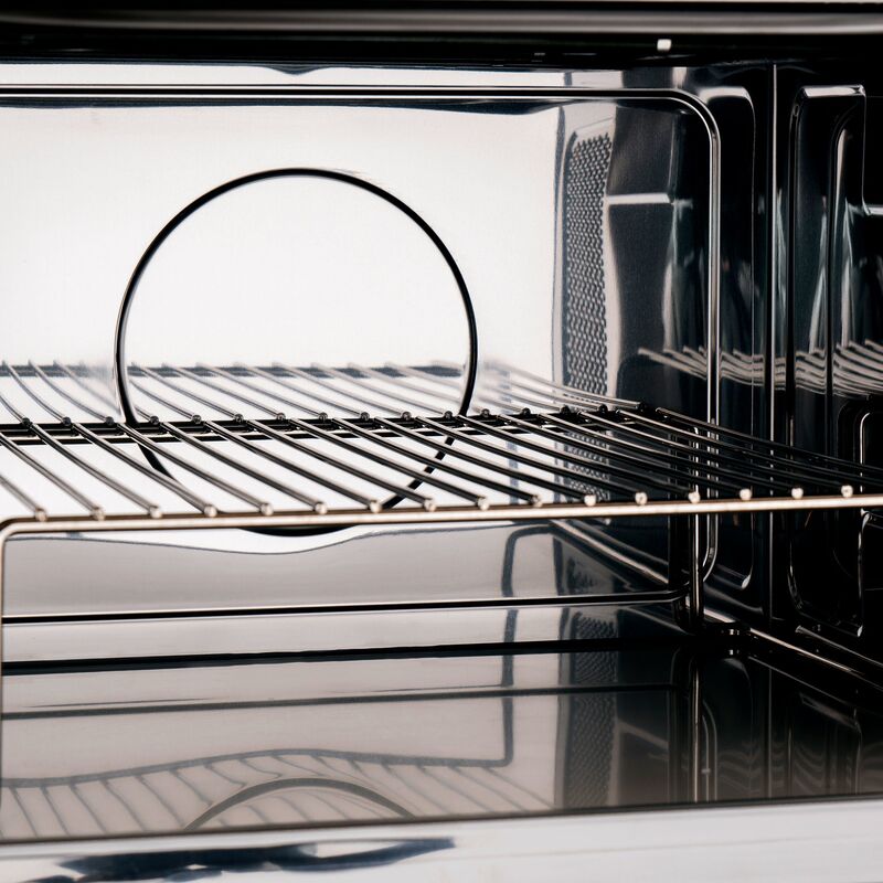 F383MODMWSX vägghängd mikro 38 cm, rostfri