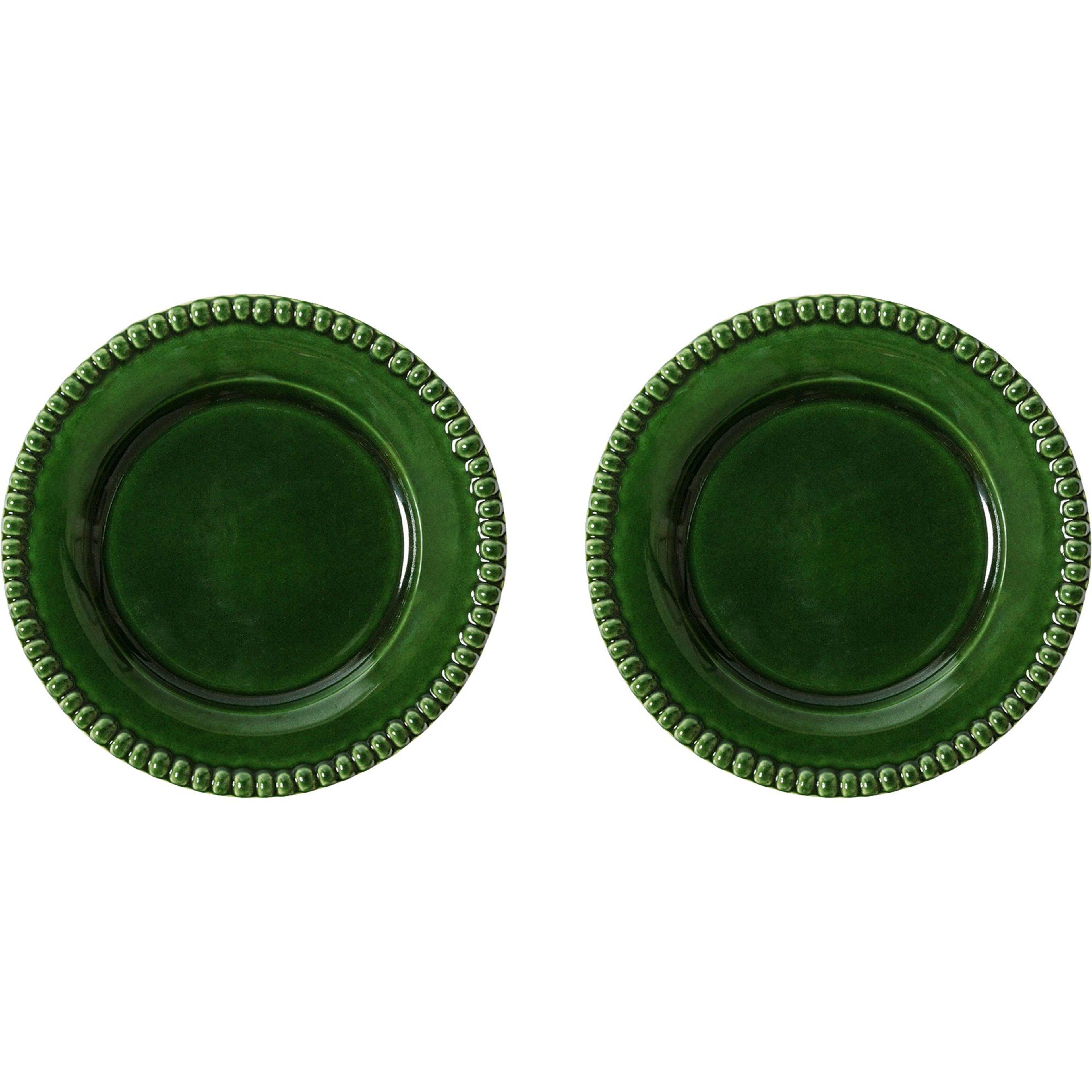 Daria brödtallrik, 18 cm, mossa