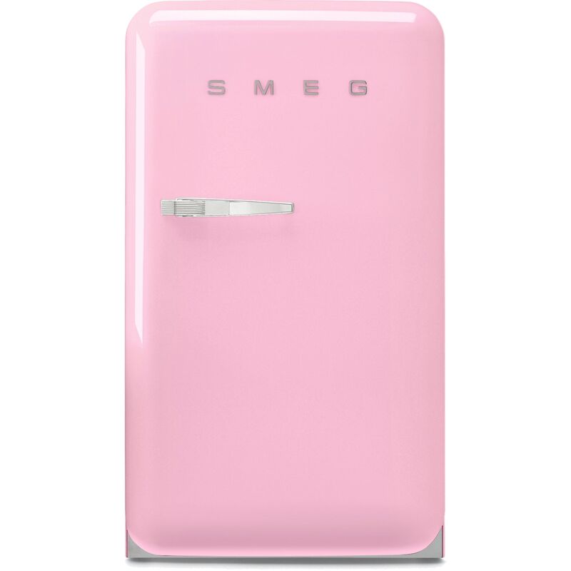 FAB10HRBL6 køleskab med flaskeopbevaring, lyserød