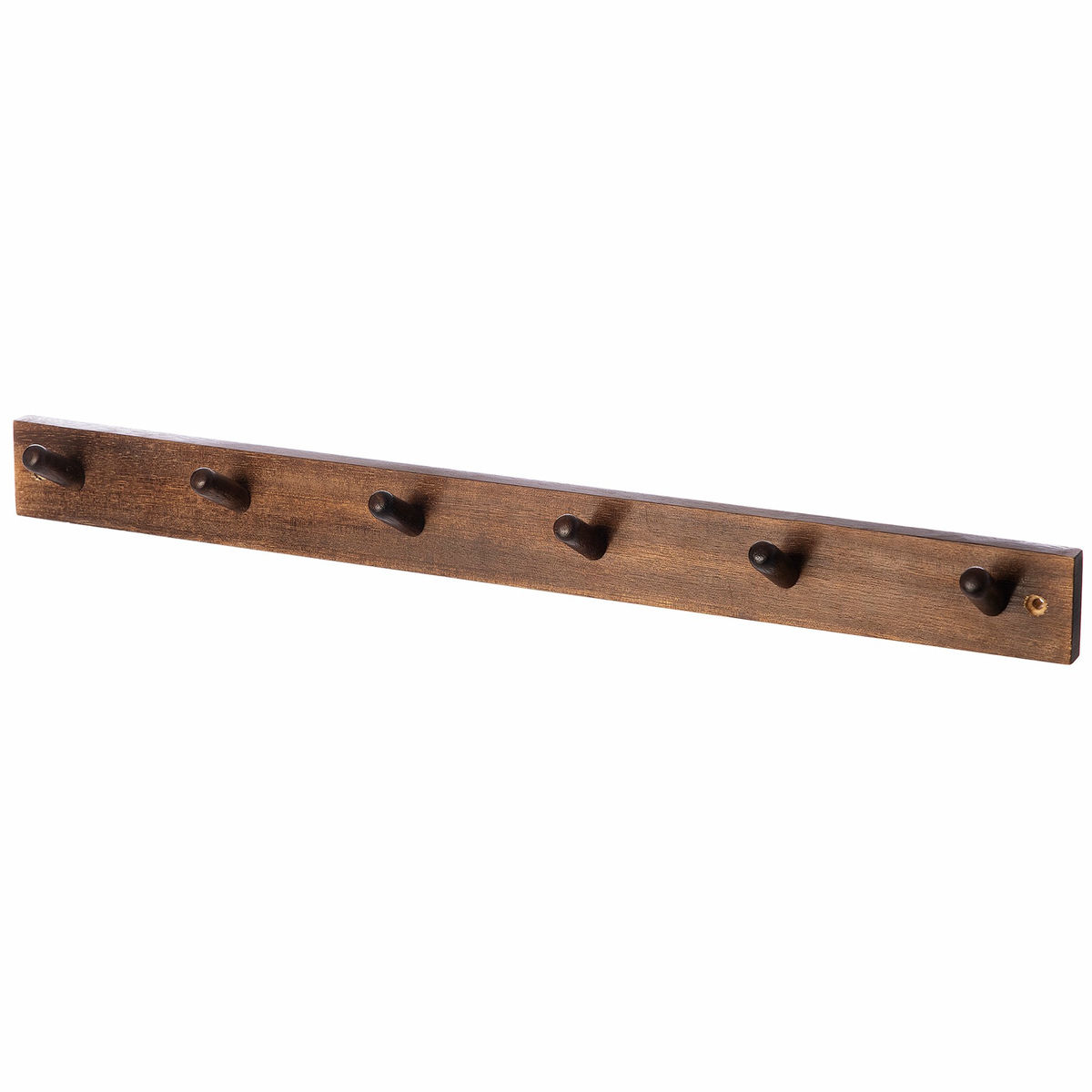 Knaggrekke, 6 knagger, Brun